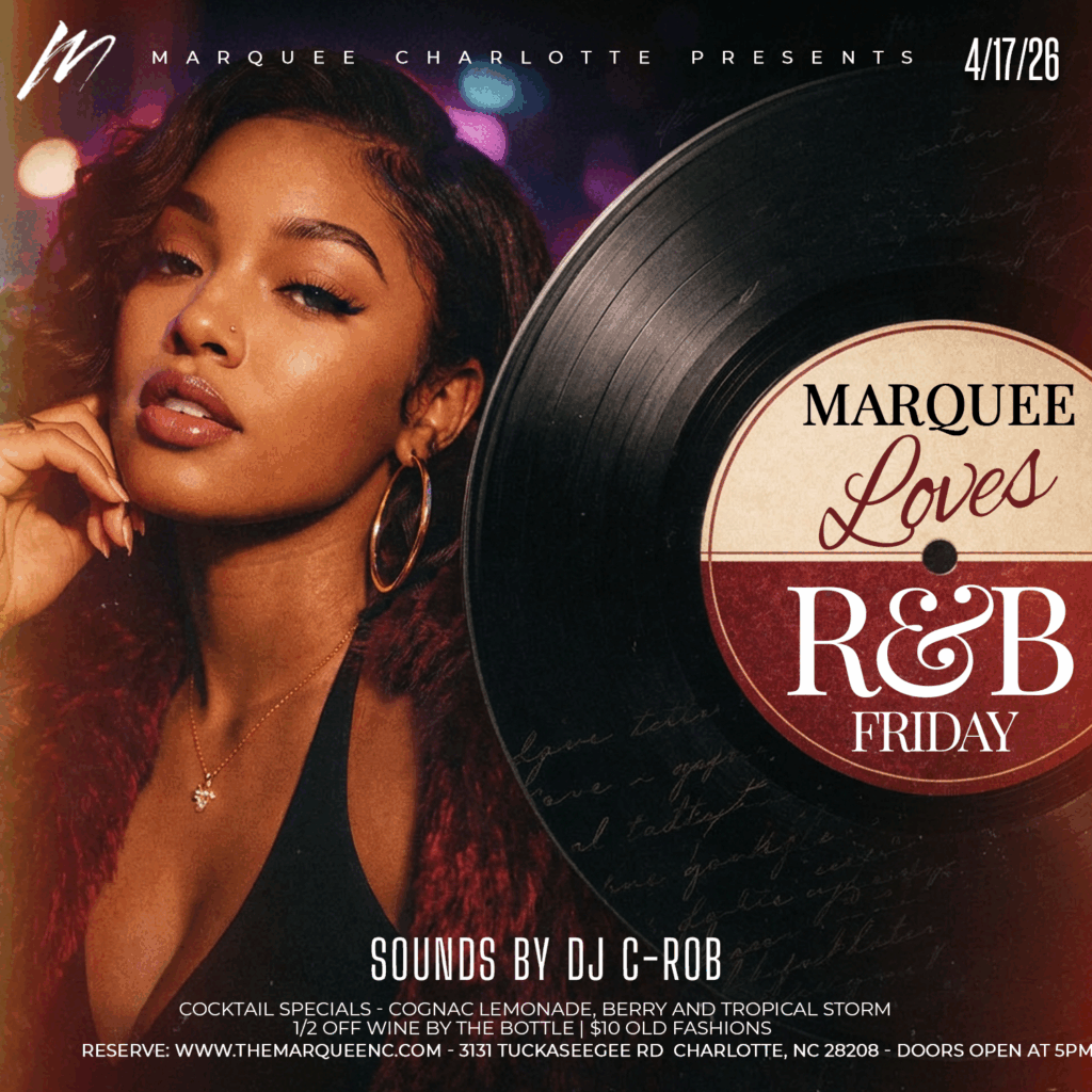 Marquee Loves R&B Friday promo