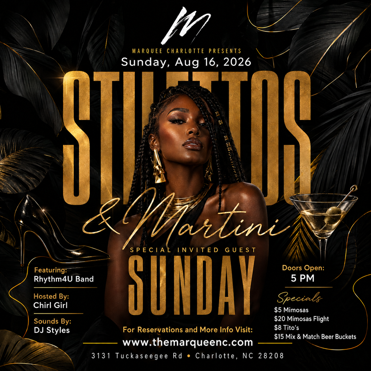 Stilettos & Martinis at Marquee Charlotte