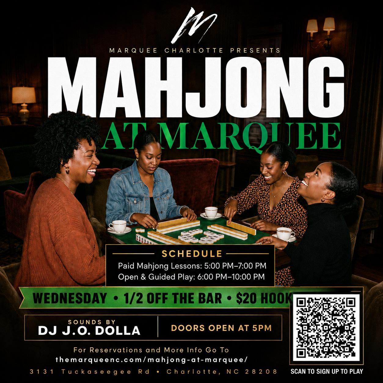 Mahjong at Marquee at Marquee Charlotte