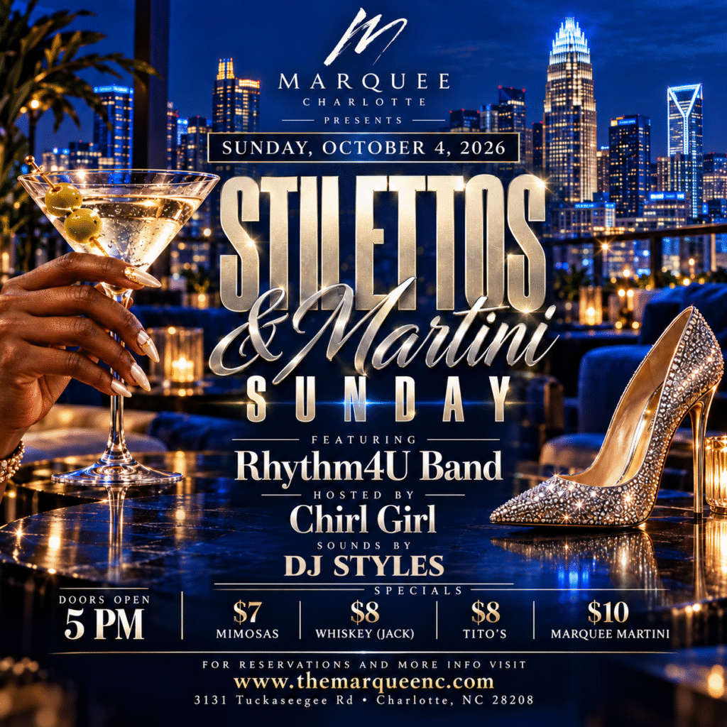 Stilettos & Martini Sunday — October 4, 2026